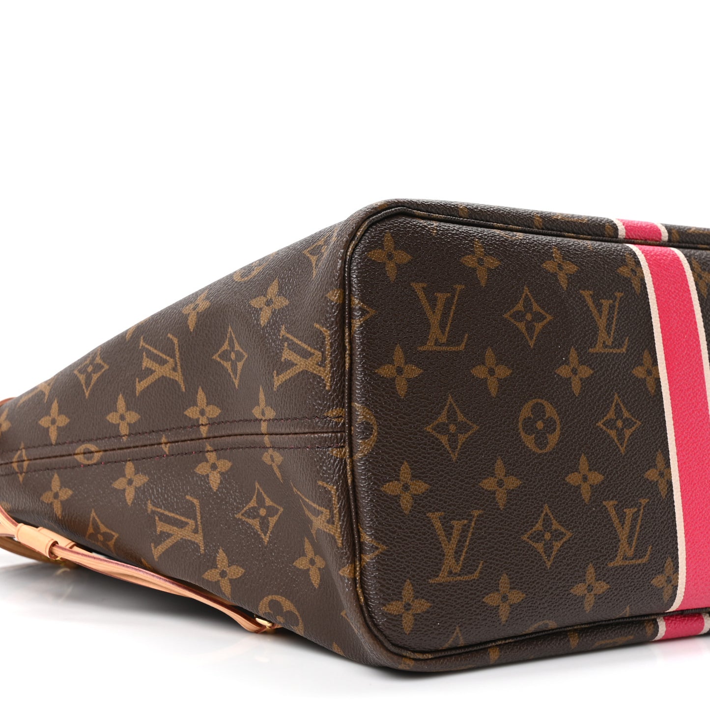 Monogram My LV Heritage Neverfull MM Fuchsia White