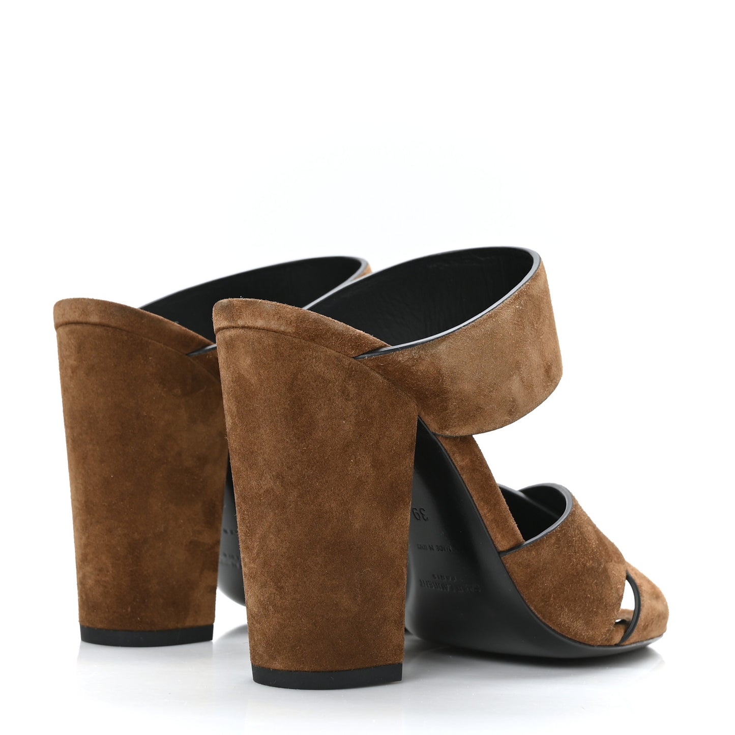 Suede Oak 100 Mule Sandals 39 Land