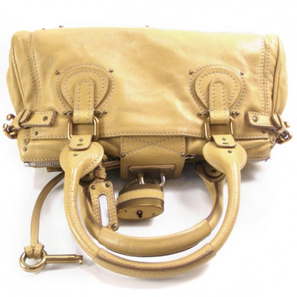 Chloe Leather Paddington Bag Maize 5 of 18