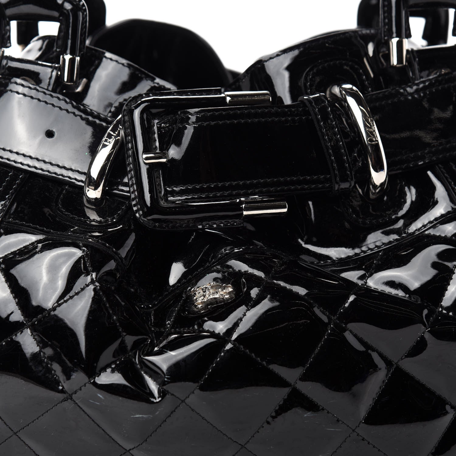 Burberry Patent Quilted Beaton Black 11 of 11