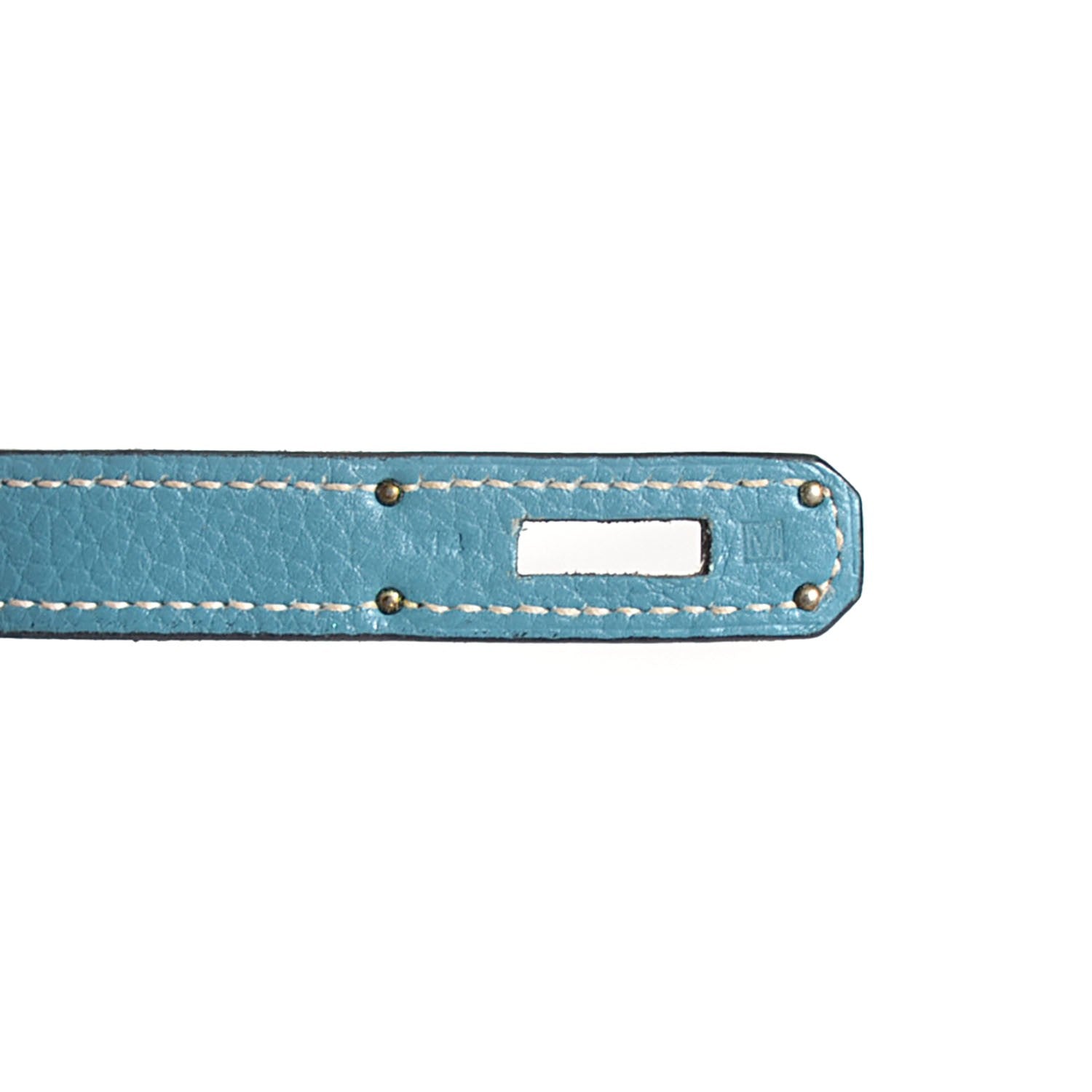 Hermes Togo Birkin 40 Blue Jean 20 of 30