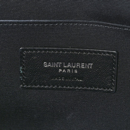Saint Laurent Calfskin Matelasse Chevron Monogram Document Holder Light Taupe 6 of 7