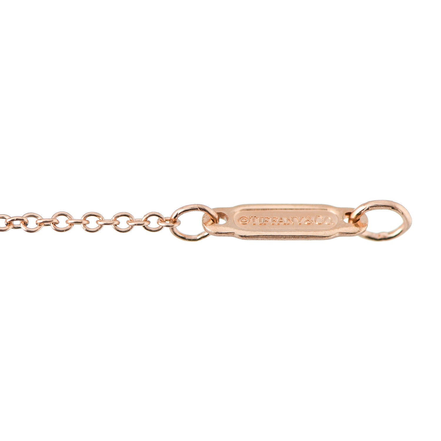 Tiffany 18K Rose Gold Infinity Endless Bracelet 4 of 4