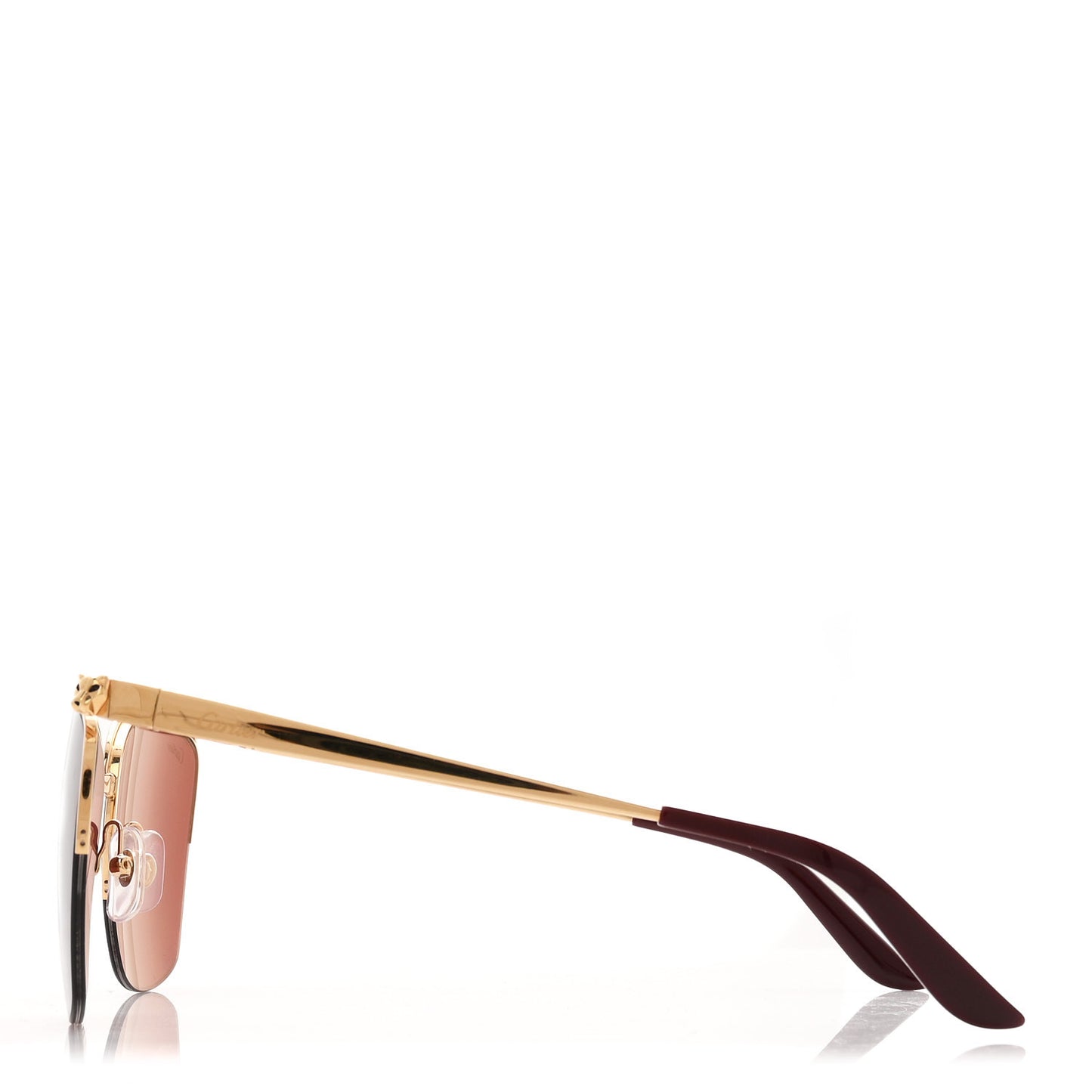 Panthere de Cartier Sunglasses CT0124S Gold