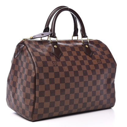 Louis Vuitton Damier Ebene Speedy 30 3 of 15