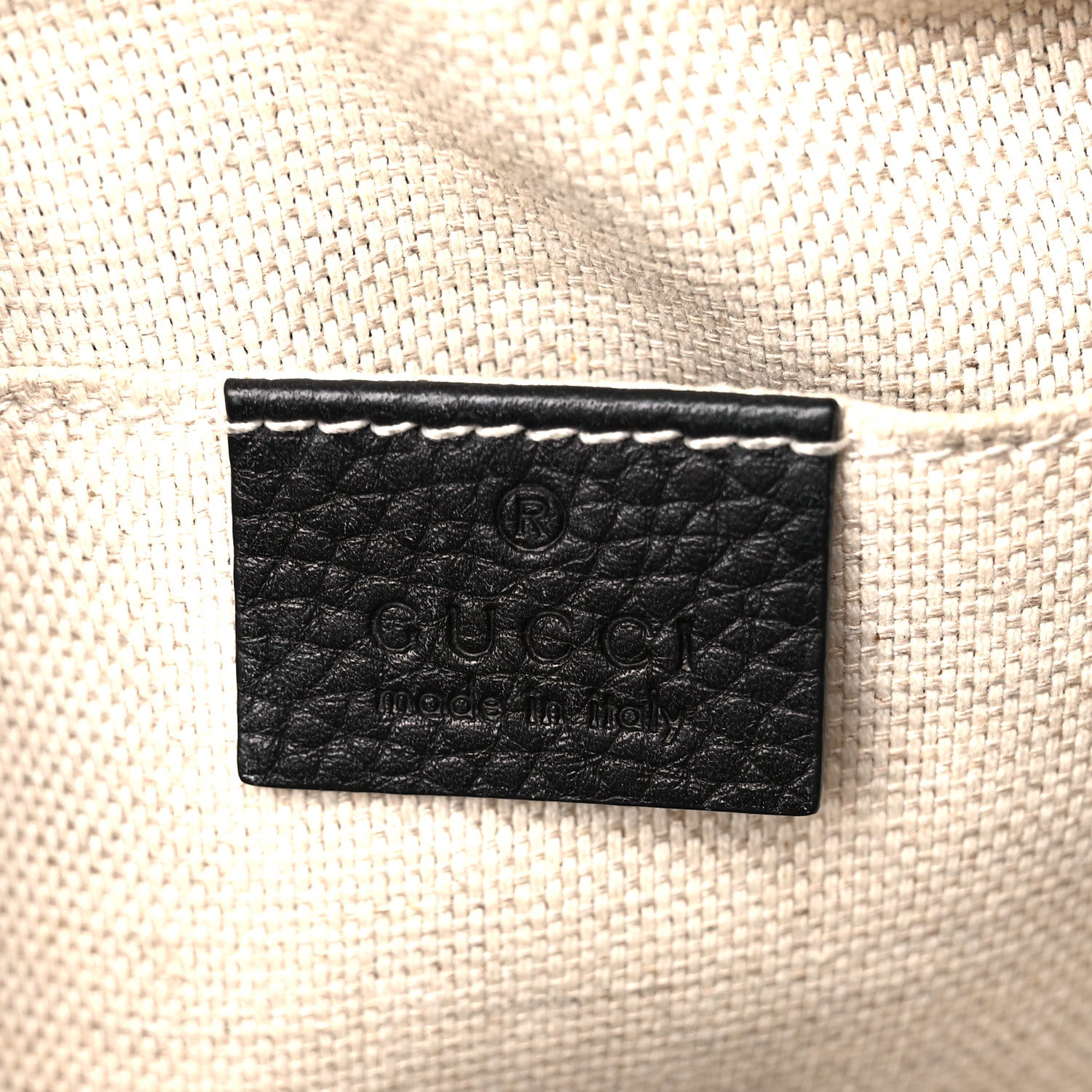 Gucci Pebbled Calfskin Small Soho Disco Bag Black 6 of 15
