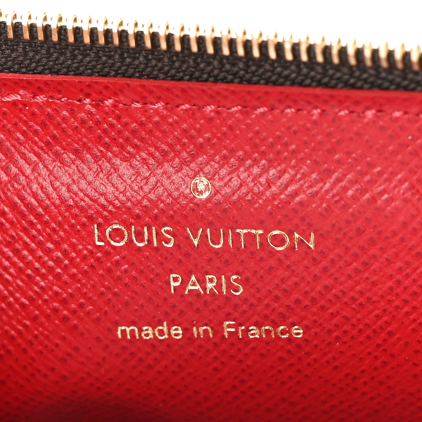Louis Vuitton Damier Ebene Recto Verso Card Holder Red 6 of 8