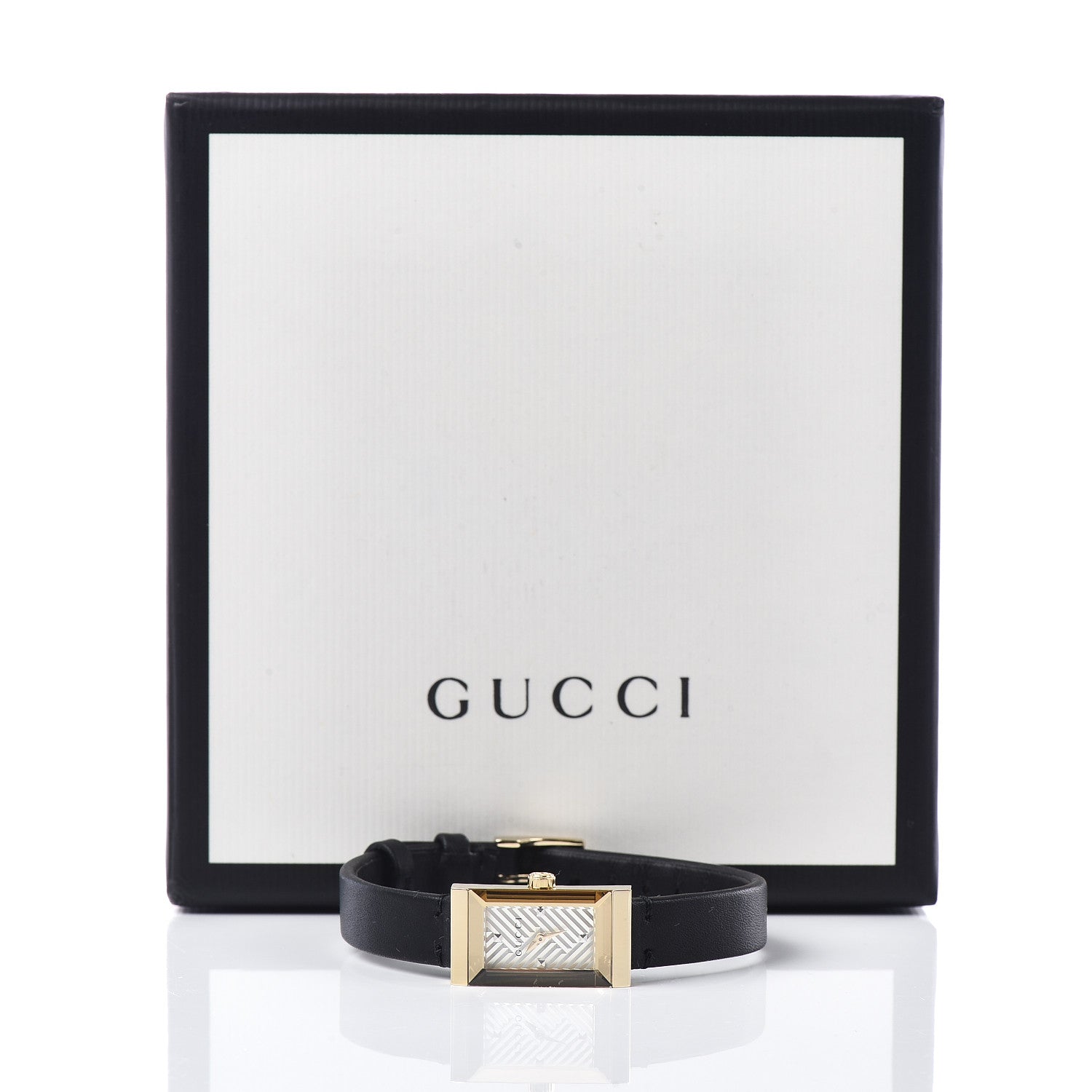 Gucci Stainless Steel Calfskin 14mm G-Frame Quartz Watch 8 of 8