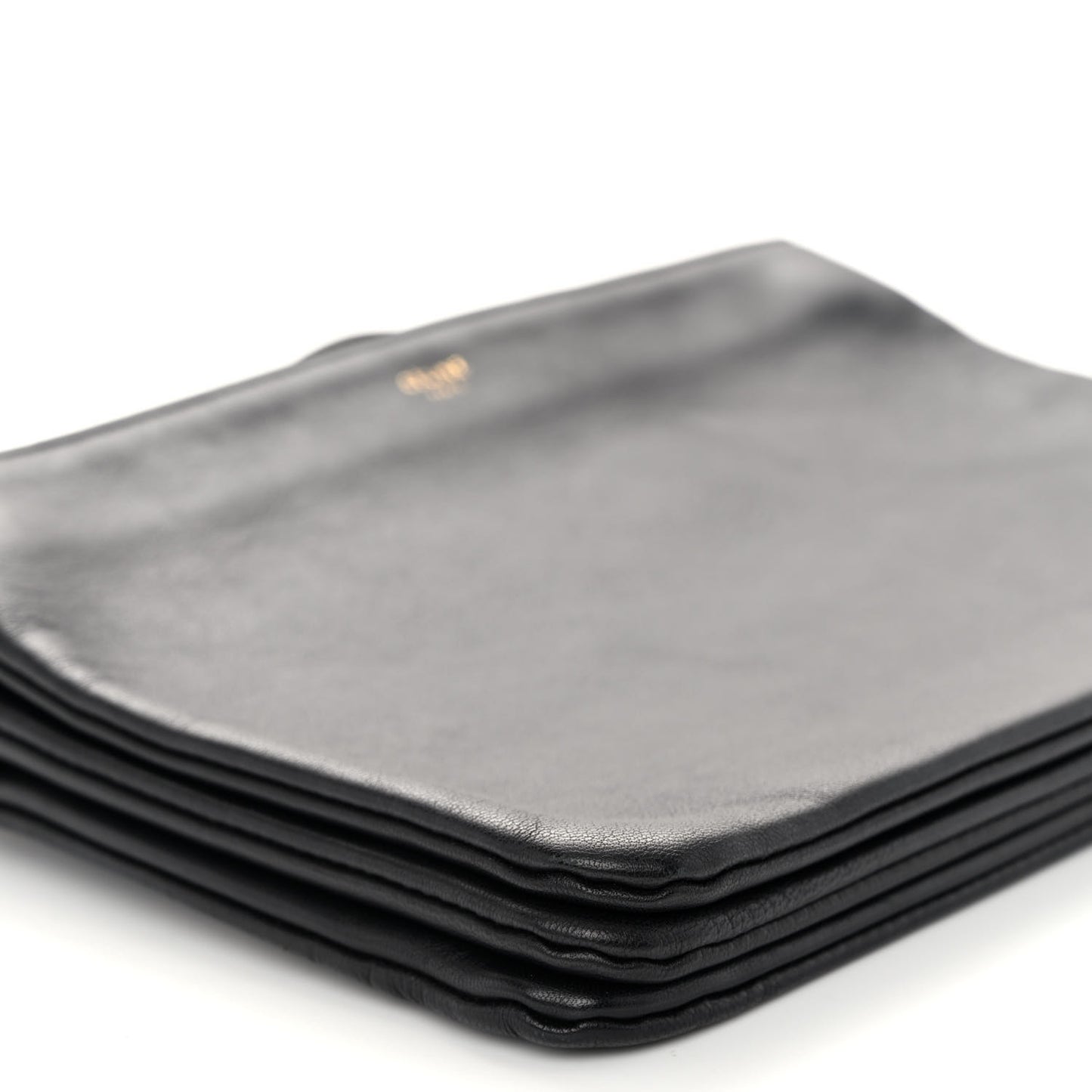 Lambskin Large Trio Crossbody Bag Black