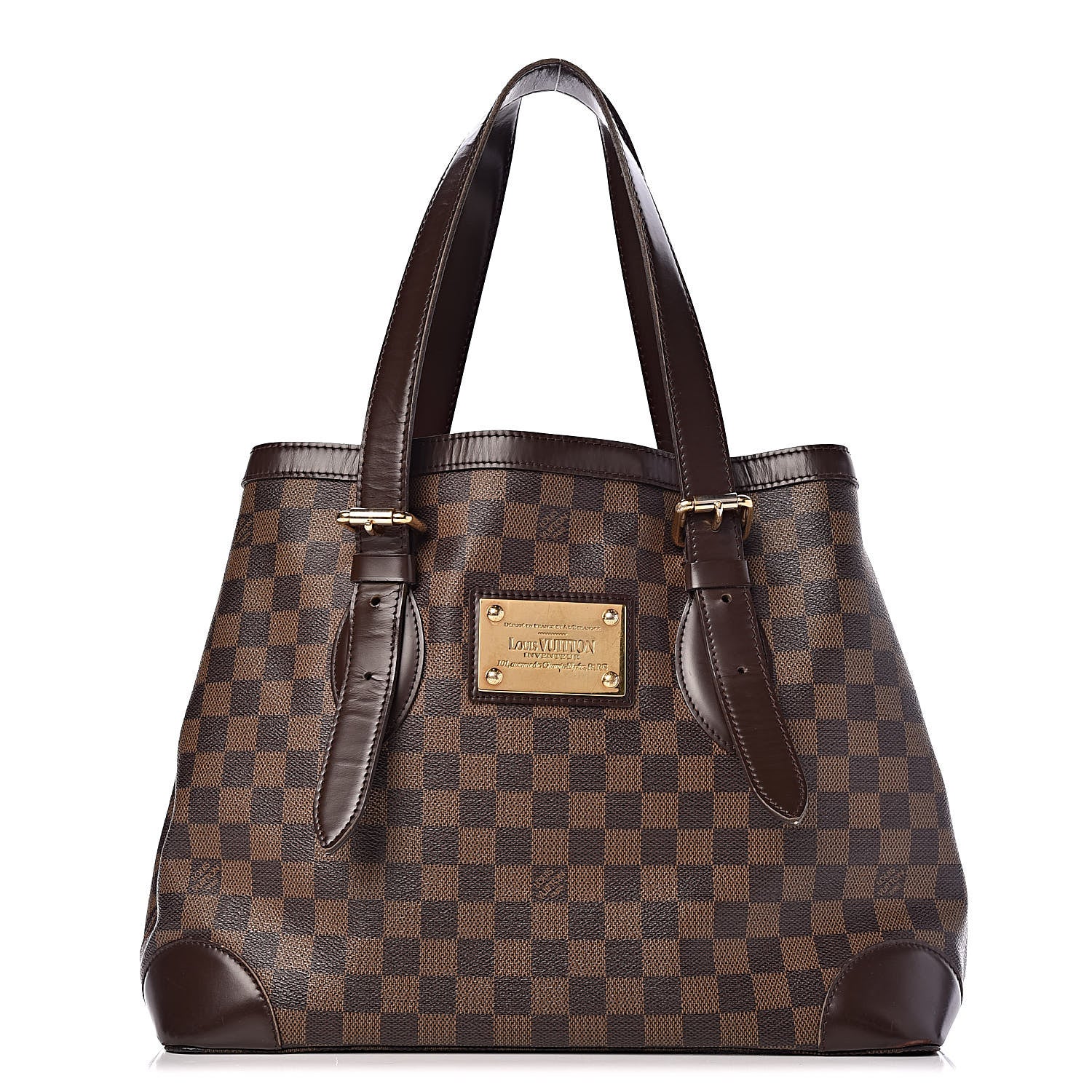 Louis Vuitton Damier Ebene Hampstead MM 1 of 26
