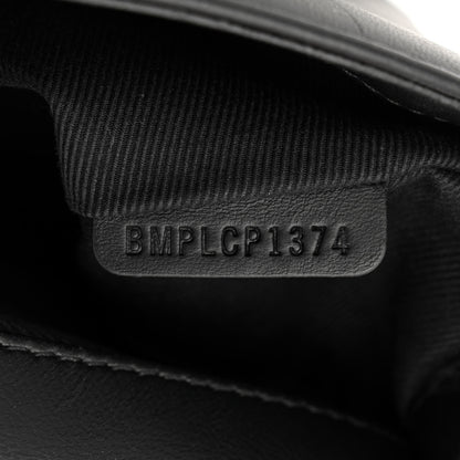 Burberry Lambskin Quilted Small Lola Bag White Black 7 of 14