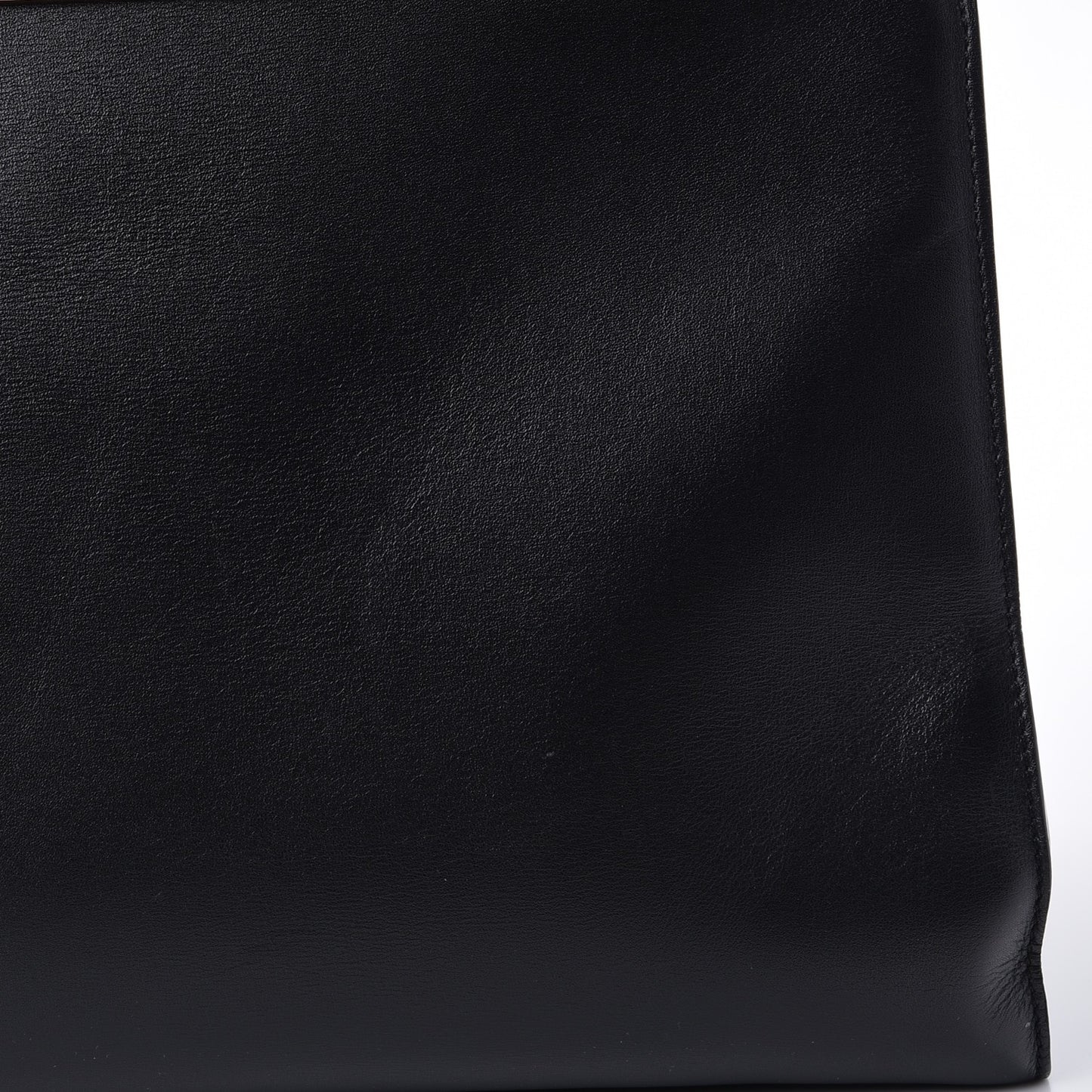Calfskin City Steamer XL Black Creme Bourgogne
