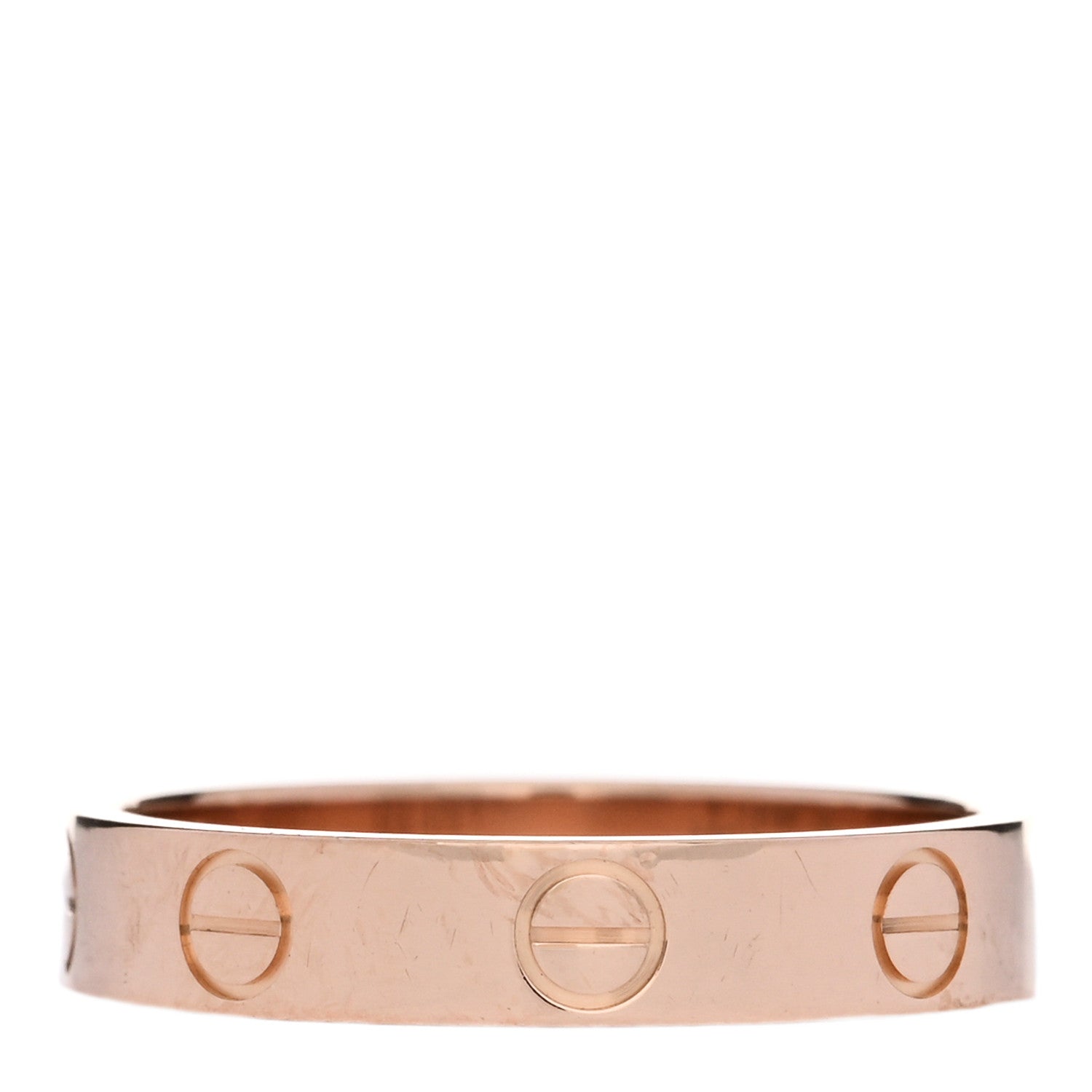 Cartier 18K Pink Gold 3.5mm LOVE Wedding Band Ring 52 6 1 of 4