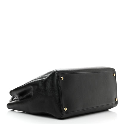 Chanel Calfskin Cerf Executive Shopper Tote Black 4 of 16