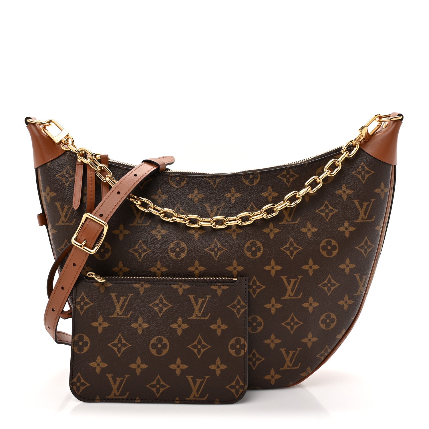 Louis Vuitton Reverse Monogram Loop Hobo 3 of 10