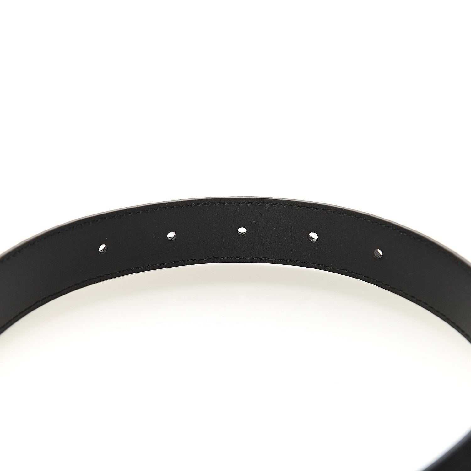 Gucci Suede Icaro G Cube 25mm Belt 95 38 Black 5 of 5