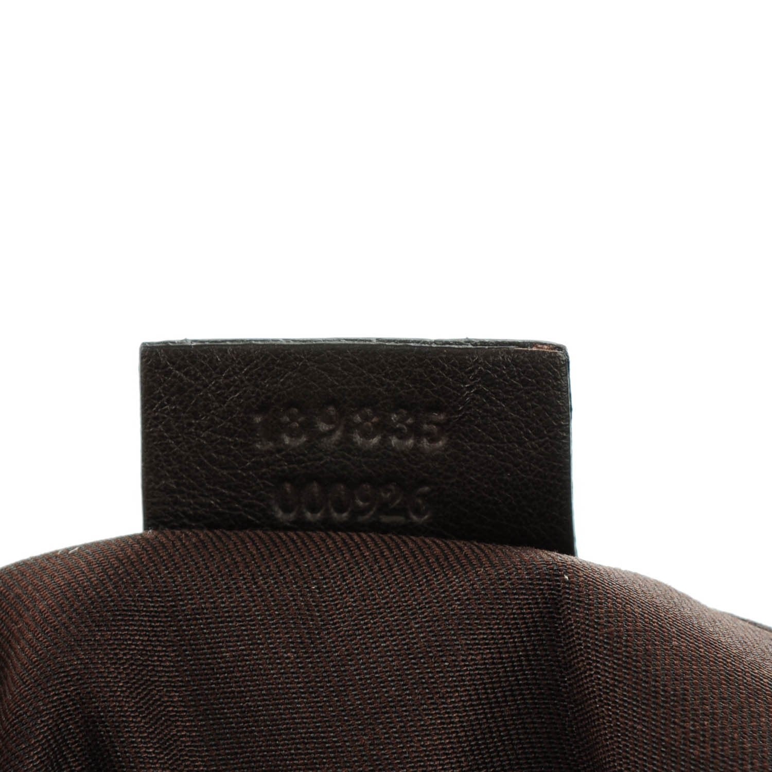 Gucci Monogram Large D Gold Hobo Dark Brown 7 of 7
