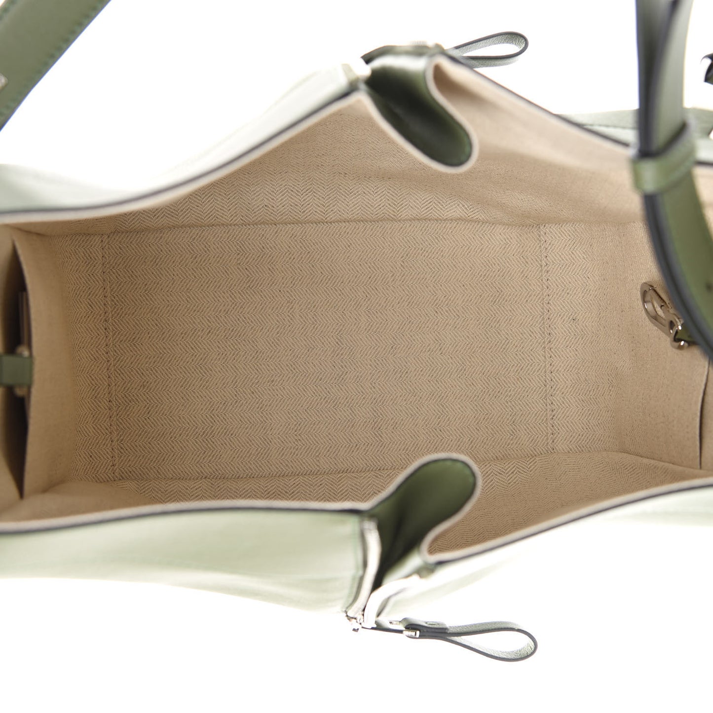 Calfskin Small Hammock Shoulder Bag Avocado