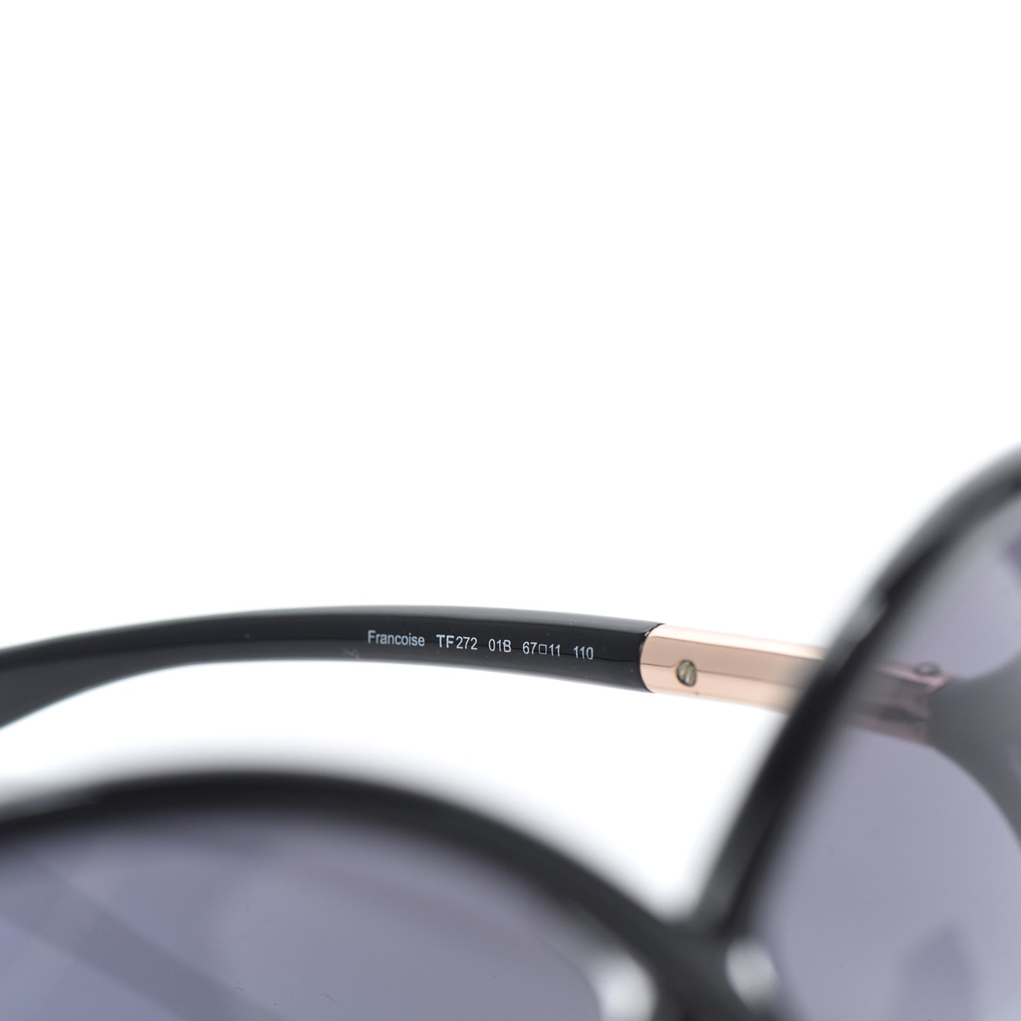 Francoise Sunglasses TF272 Black