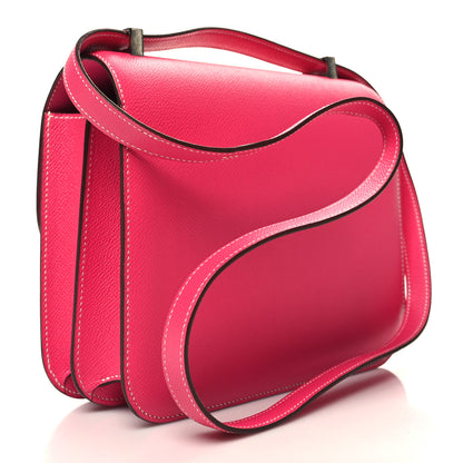 Hermes Epsom Constance 24 Rose Tyrien 3 of 12