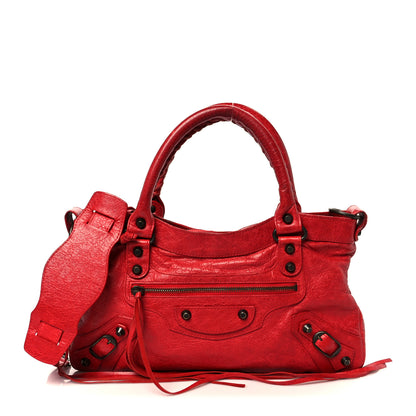 Balenciaga Agneau Classic Hardware First Coquelicot 1 of 11