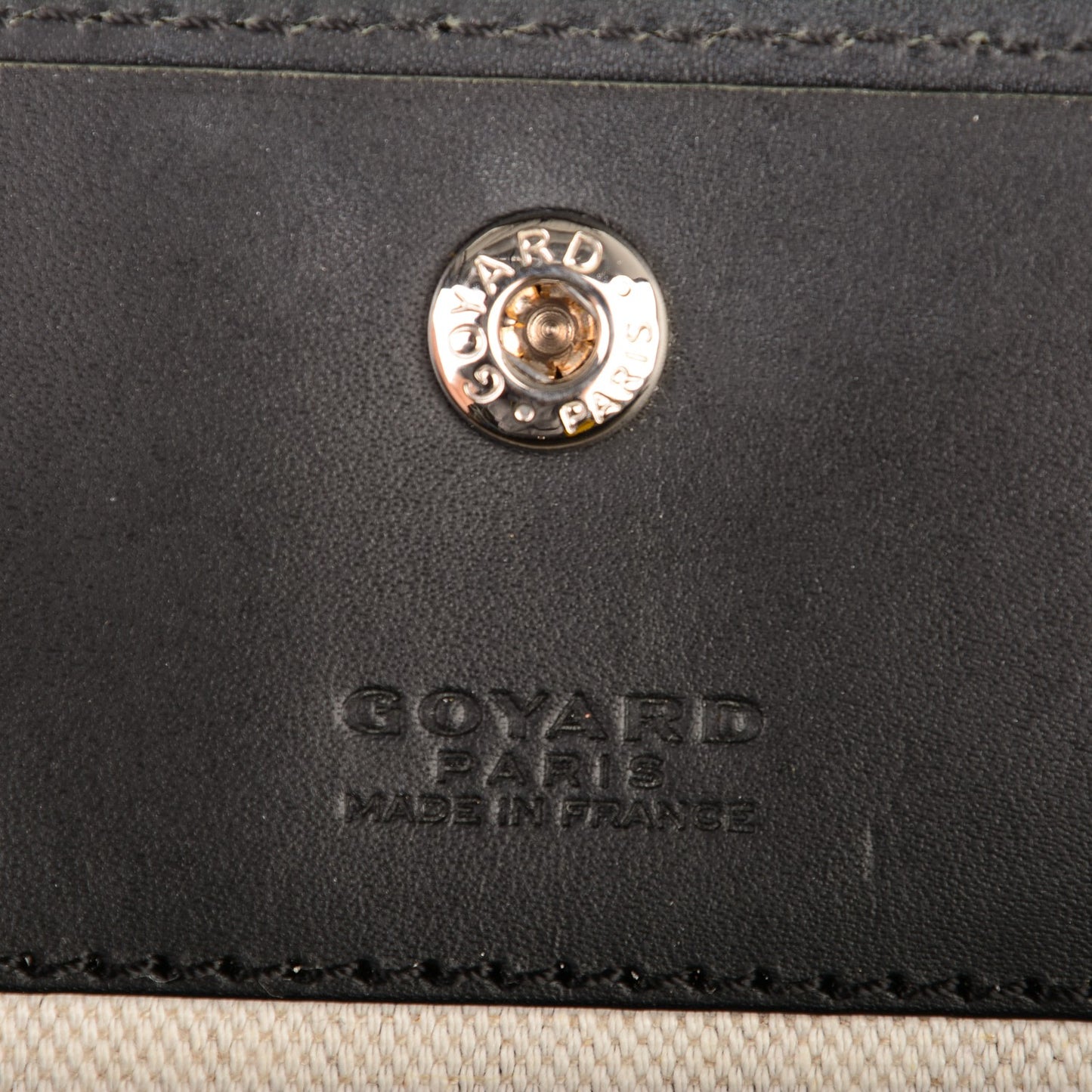 Goyardine Pouch Black