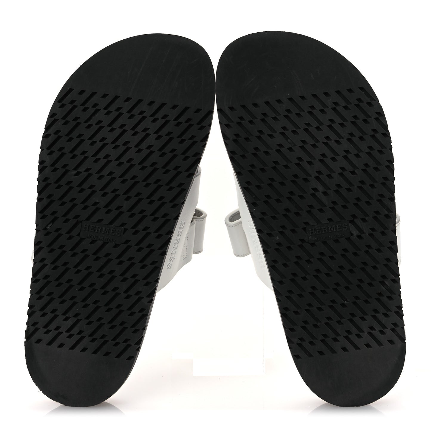 Calfskin Womens Chypre Sandals 36.5 White