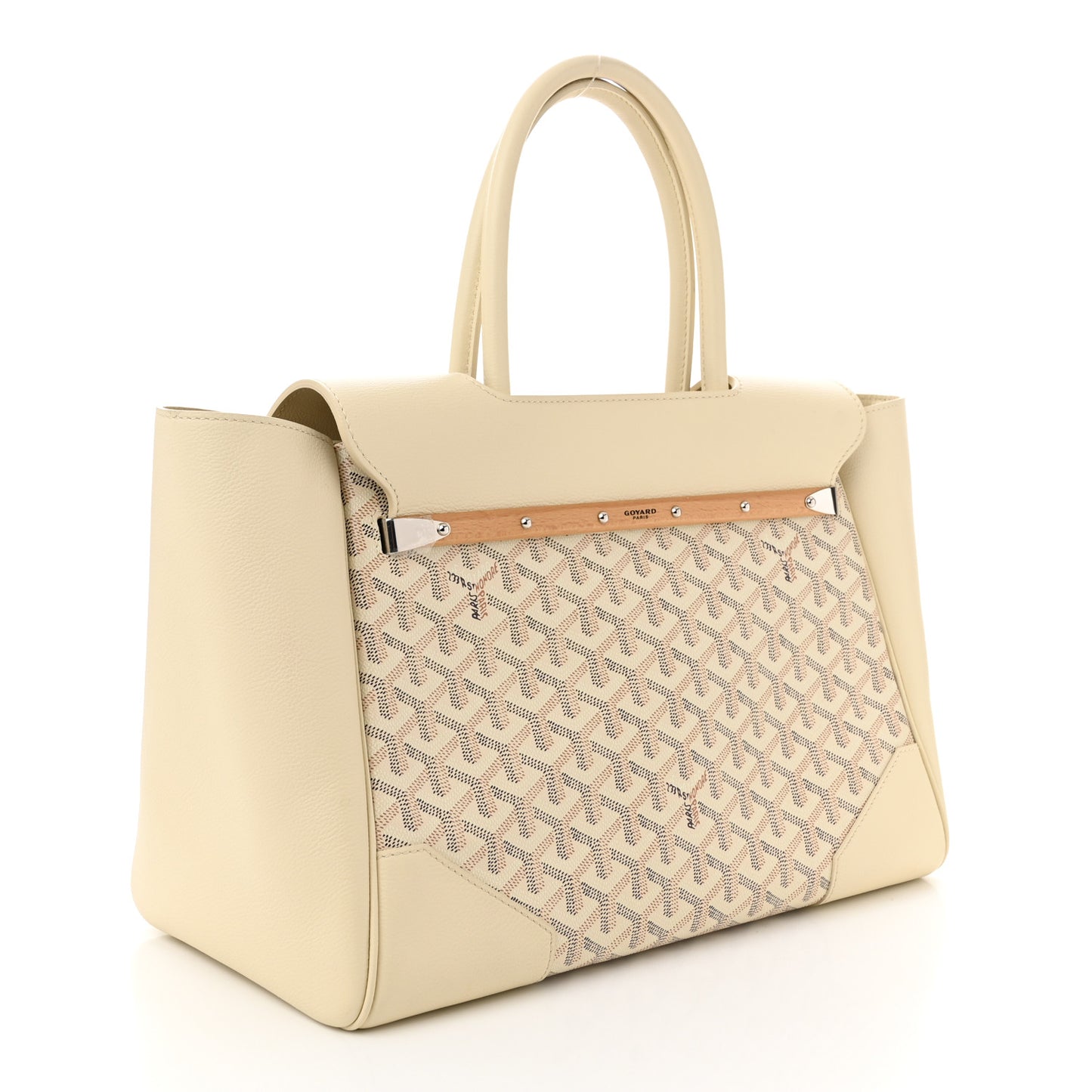 Goyardine Le Jardin Saigon Tote White