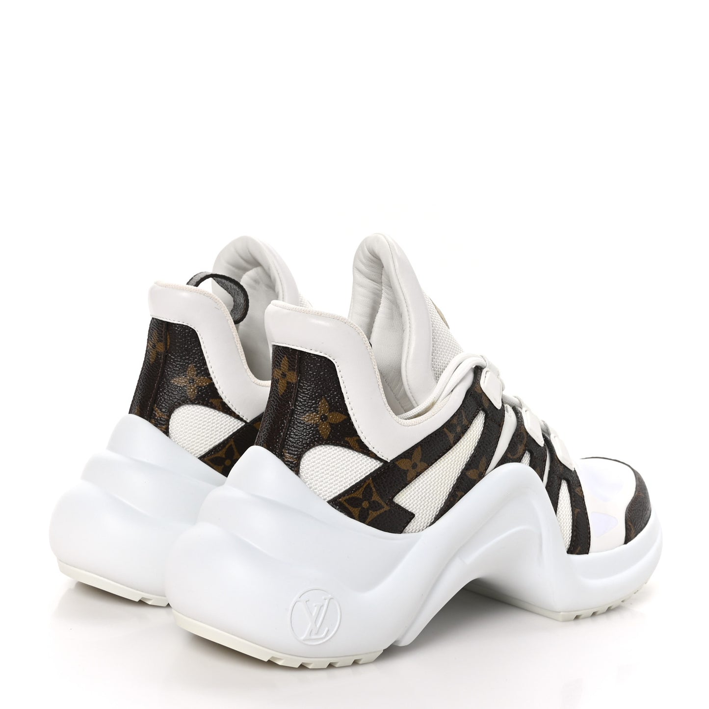 Patent Monogram LV Archlight Sneakers 39 White