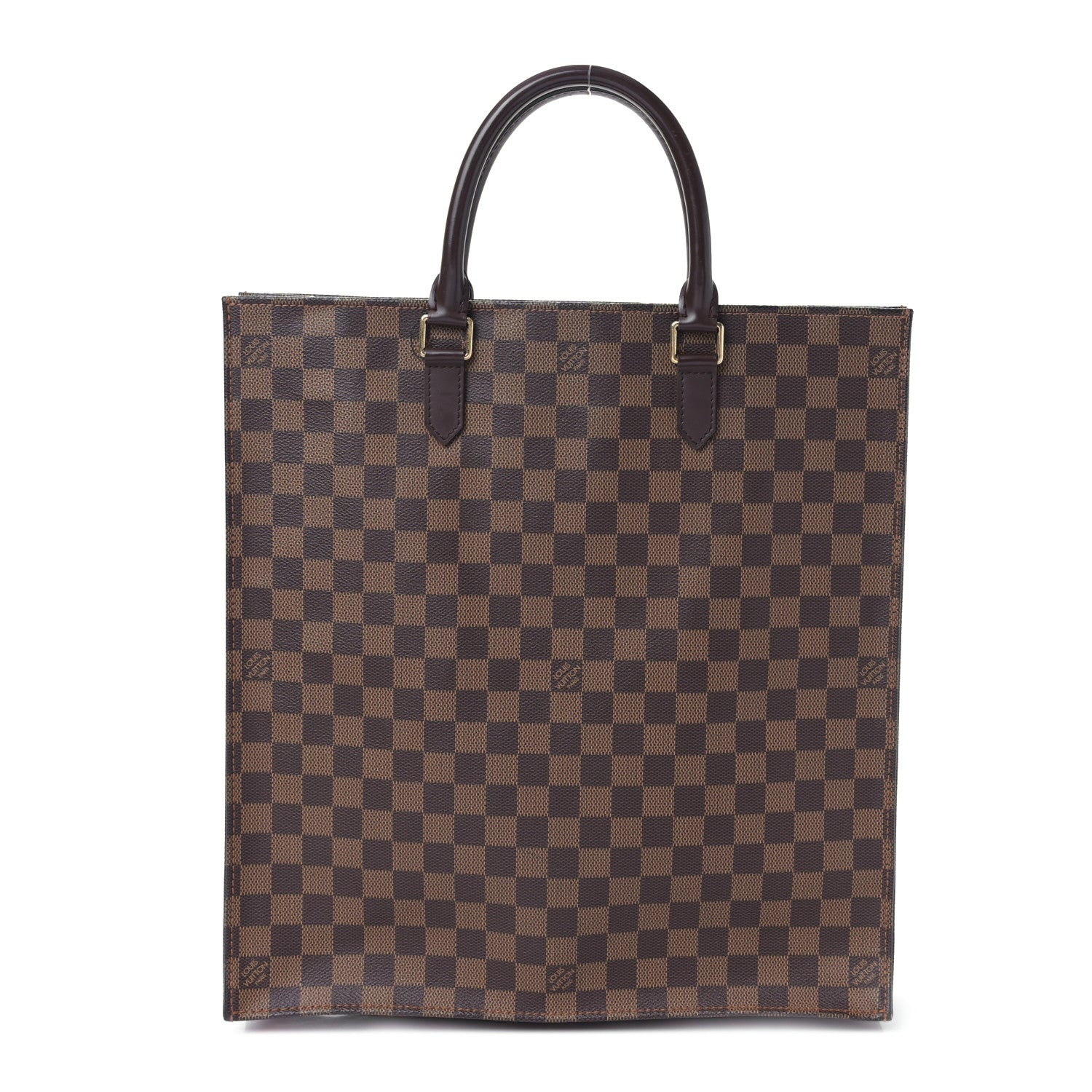 Louis Vuitton Damier Ebene Sac Plat 1 of 8
