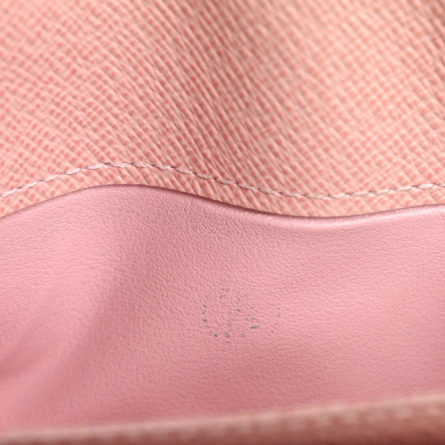 Louis Vuitton Damier Ebene Caissa Wallet Rose Ballerine 10 of 17