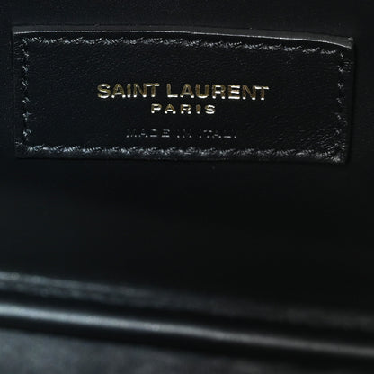 Saint Laurent Smooth Calfskin Small Le 5 A 7 Soft Hobo Black 7 of 12