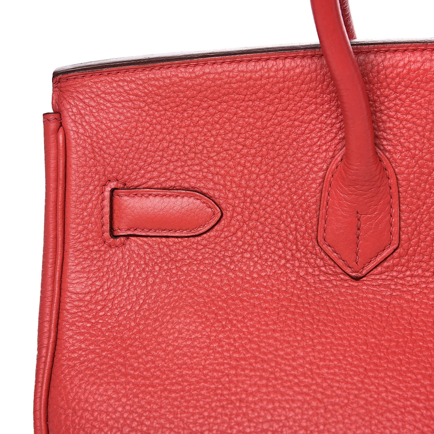 Hermes Taurillon Clemence Birkin 35 Bougainvillea 21 of 35