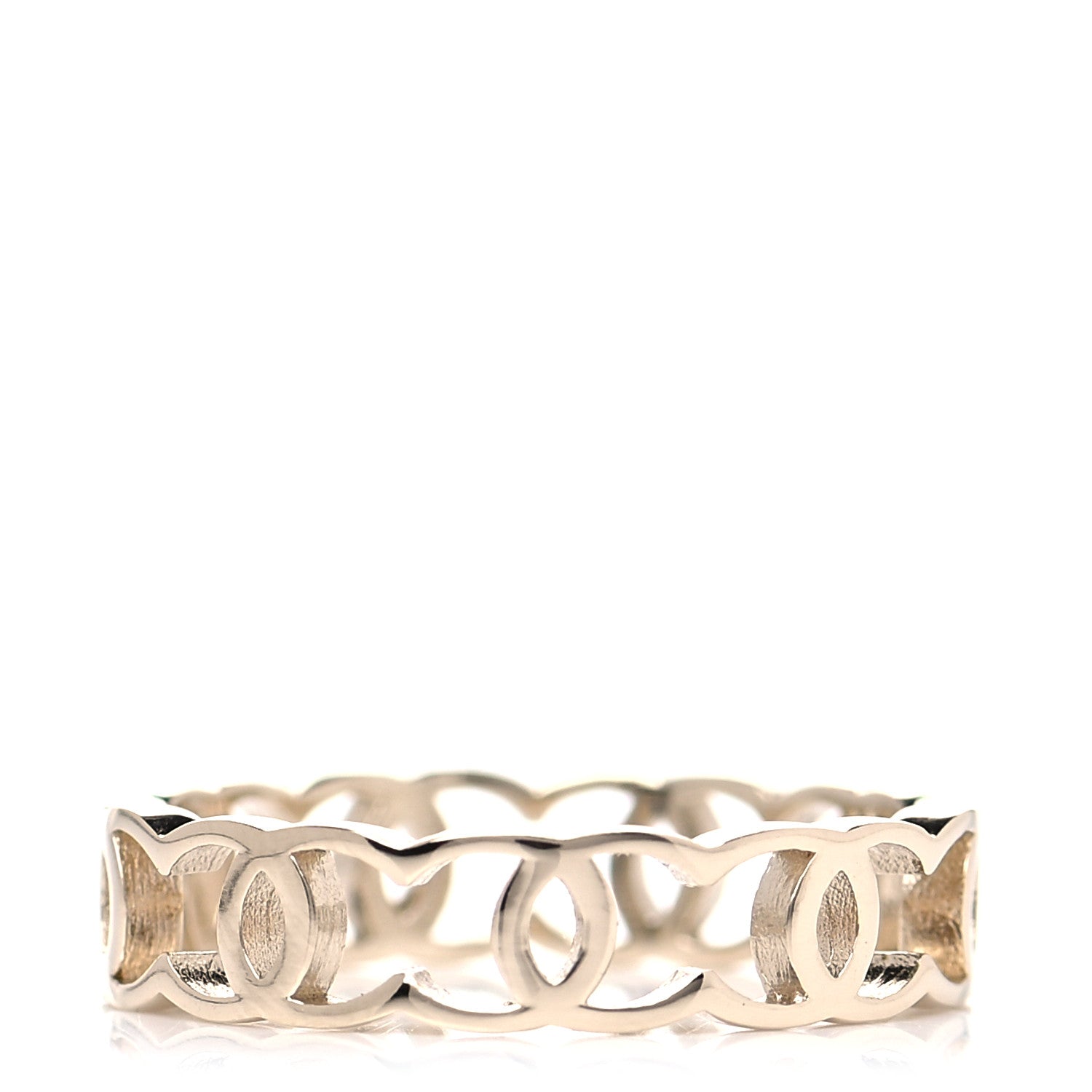 Chanel Metal CC Ring 6 52 Gold 1 of 4