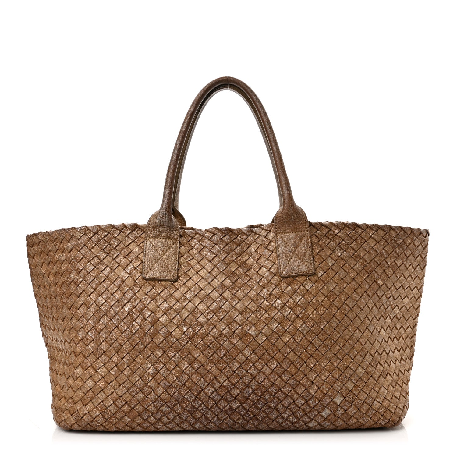 Bottega Veneta Chevre Intrecciato Medium Cabat Ottone 2 of 10