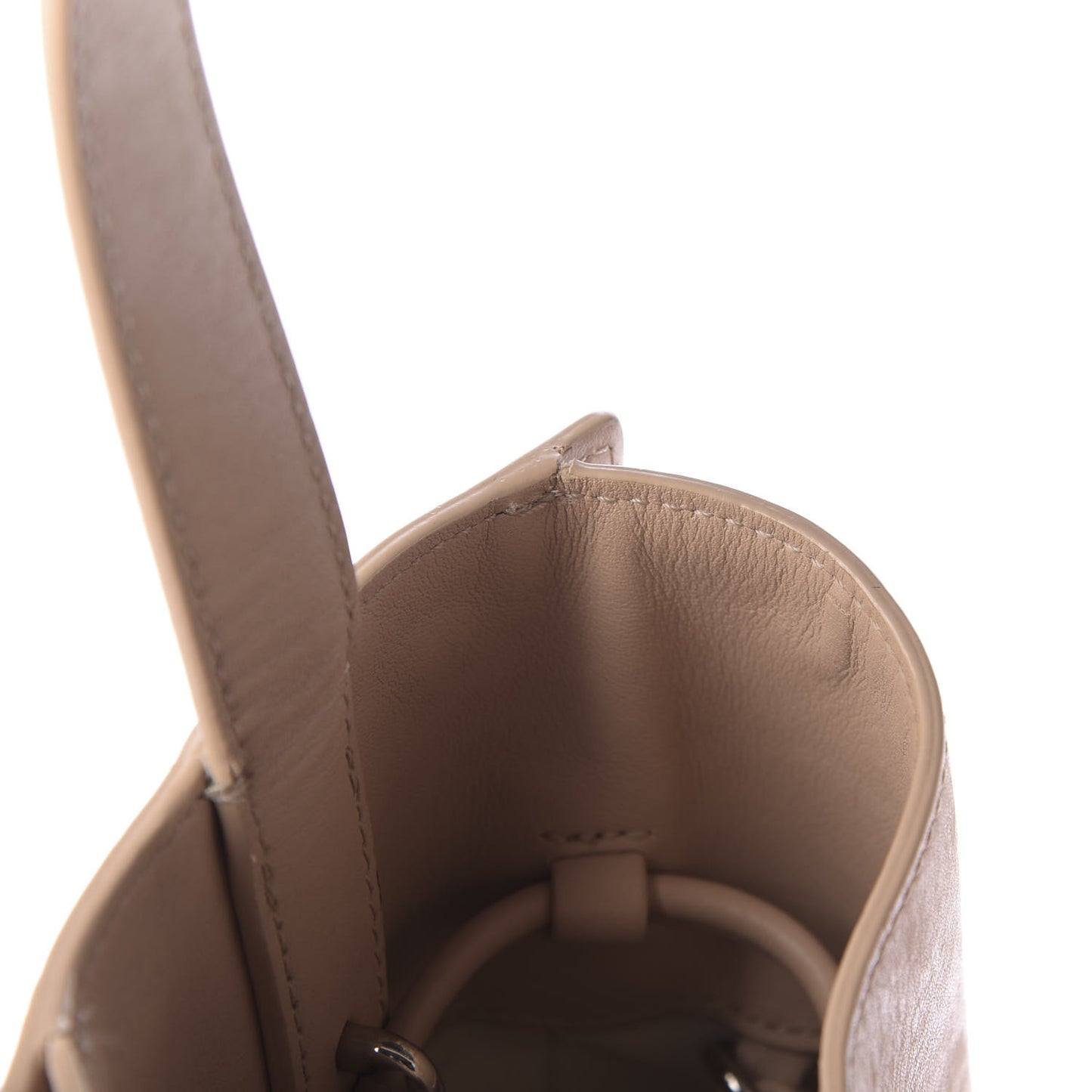 3.1 Smooth Calfskin Large Soleil Bucket Bag Fawn