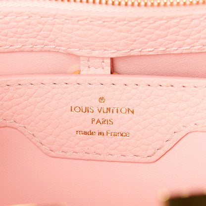 Louis Vuitton Taurillon Scrunchie Capucines BB Bubble Gum Pink 6 of 9