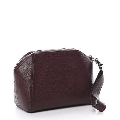 Givenchy Sugar Goatskin Small Antigona Beauty Wristlet Oxblood 3 of 8