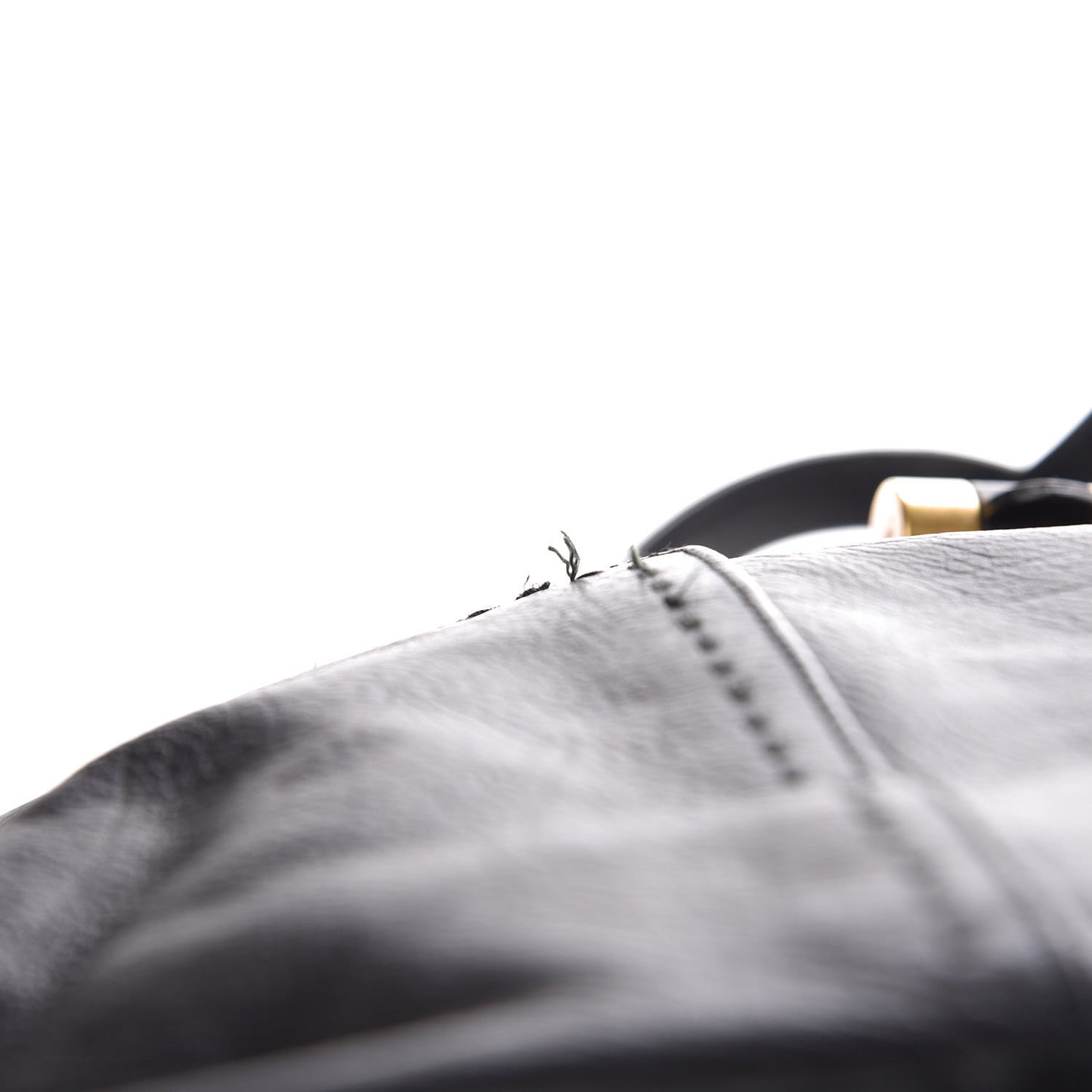 Calfskin Oversized Muse Black