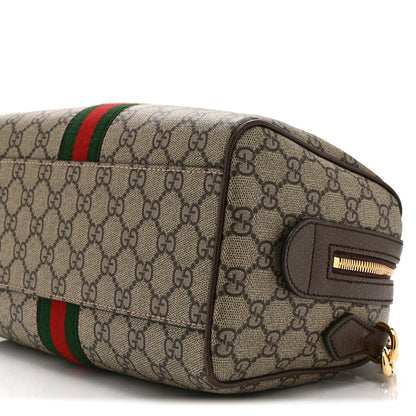 Gucci GG Supreme Monogram Web Small Ophidia Top Handle Bag Beige Ebony 11 of 11