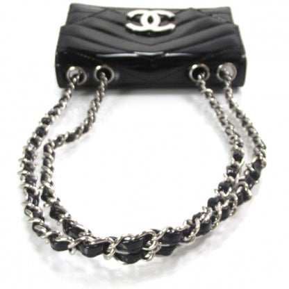 Chanel Patent Small Chevron Flap 5 of 9