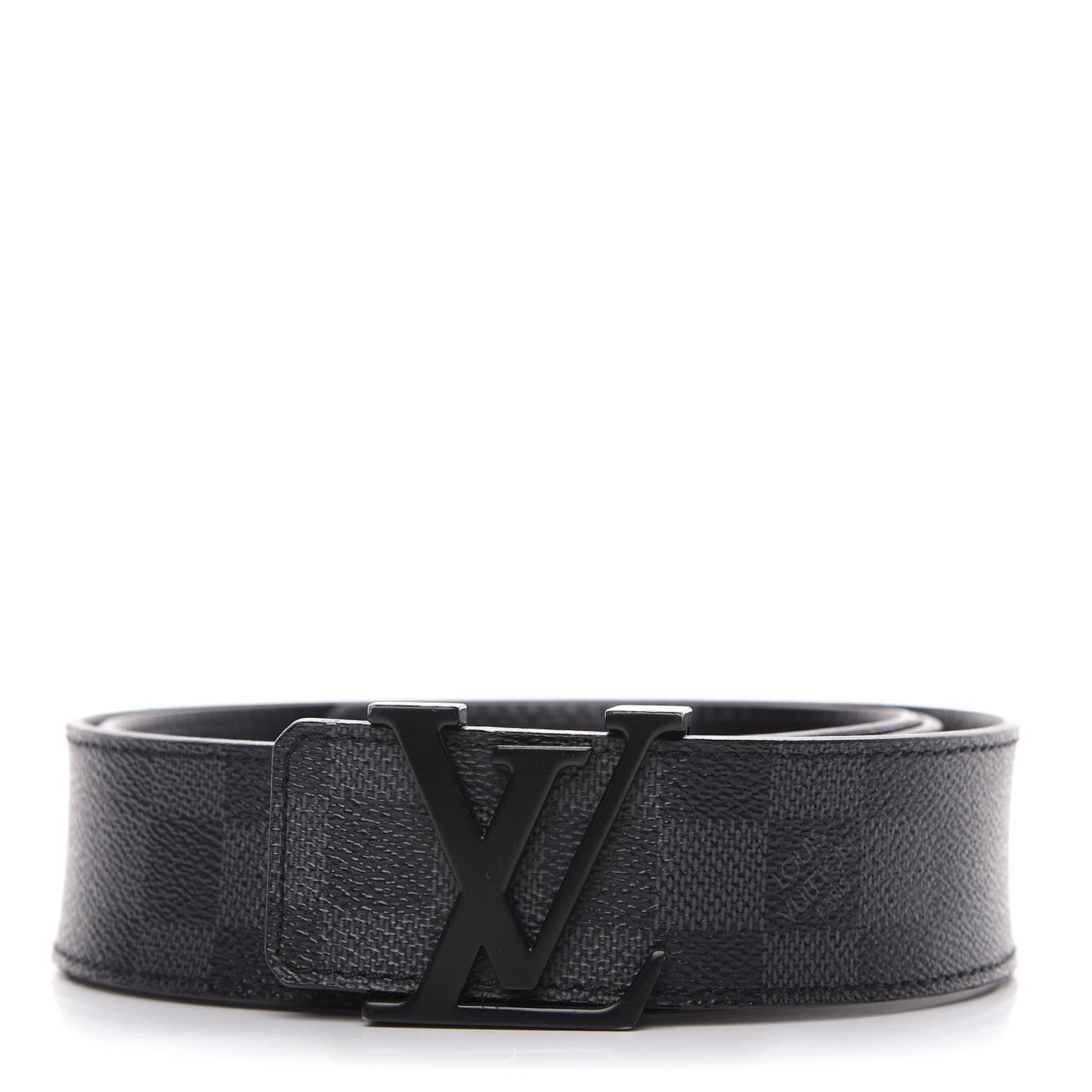 Damier Graphite 40mm LV Initiales Belt 105 42
