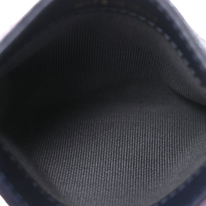 Chanel Iridescent Caviar Quilted Card Holder Dark Blue 5 of 9