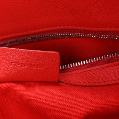 Salvatore Ferragamo Calfskin Large Star Tote Terracotta 7 of 10