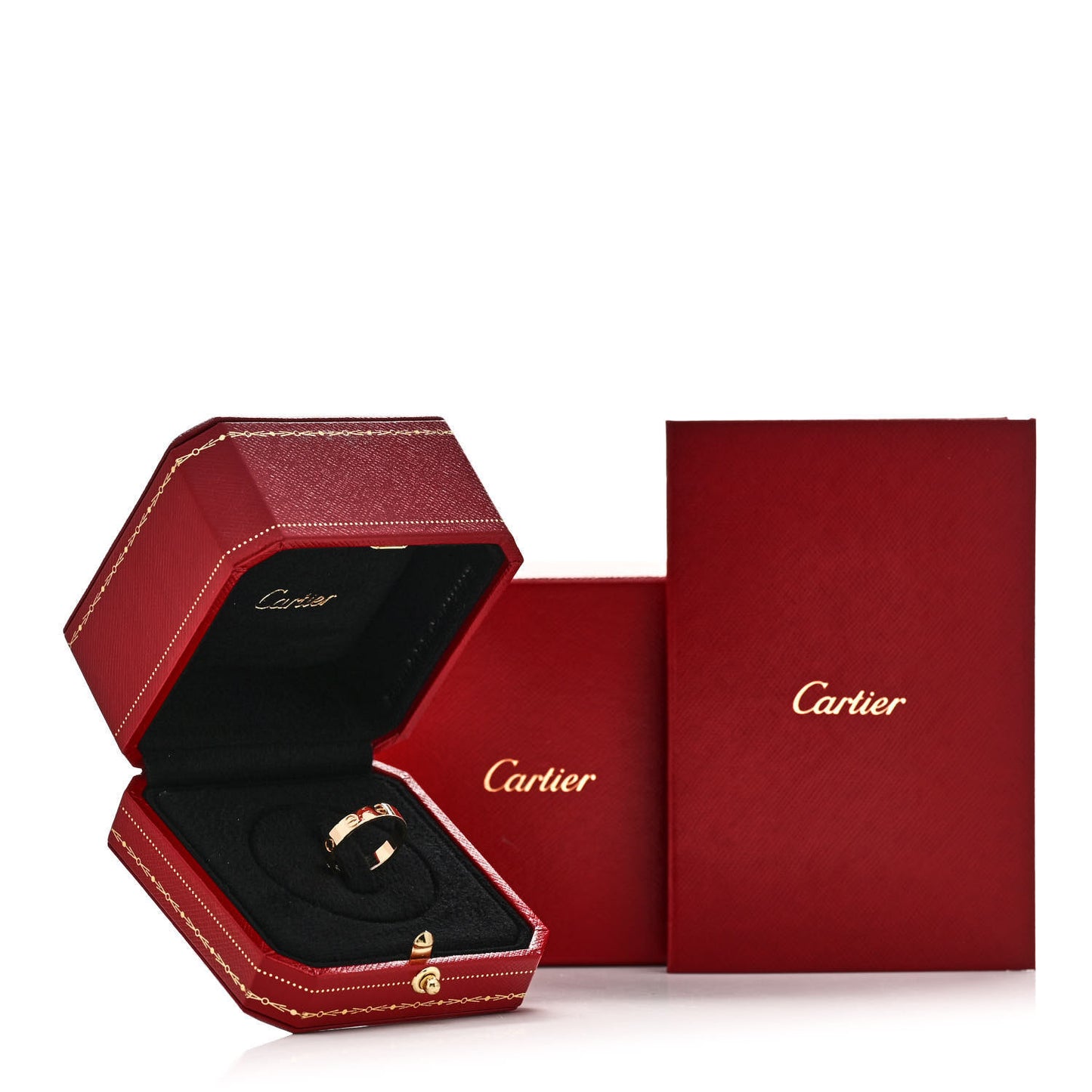 18K Yellow Gold 5.5mm LOVE Ring 52 6
