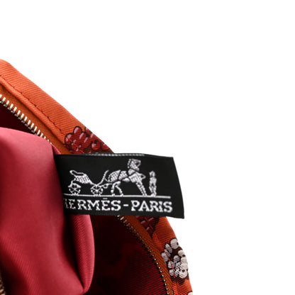 Hermes Silk Barenia Kelly En Perles Silky City 33 Bag Fauve Orange Anthracite Frambroise 9 of 14