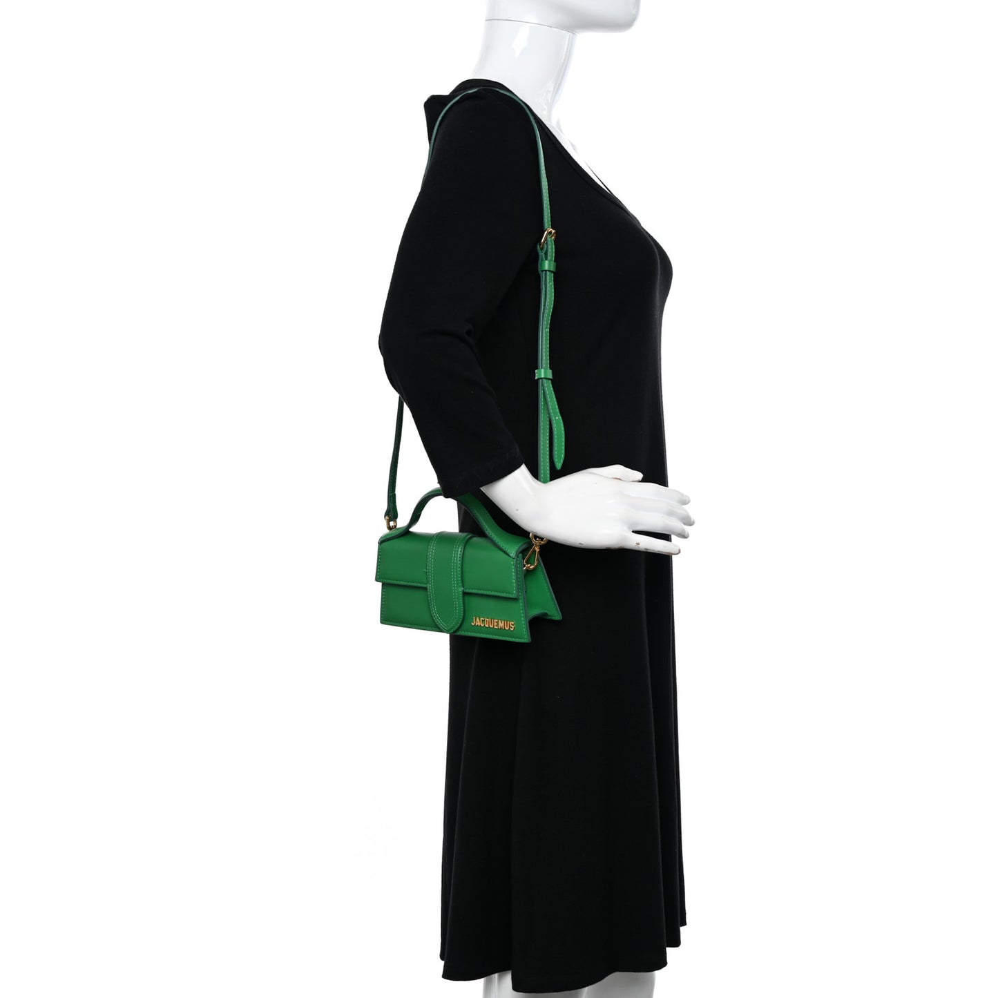 Smooth Calfskin Le Bambino Green