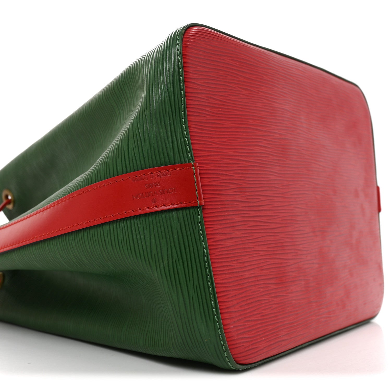 Louis Vuitton Epi Petit Bi-Color Noe Borneo Castillan Red 7 of 8