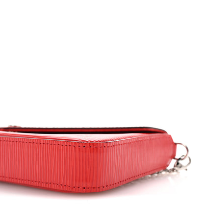 Louis Vuitton Epi Pochette Felicie Coquelicot Coquelicot 9 of 9