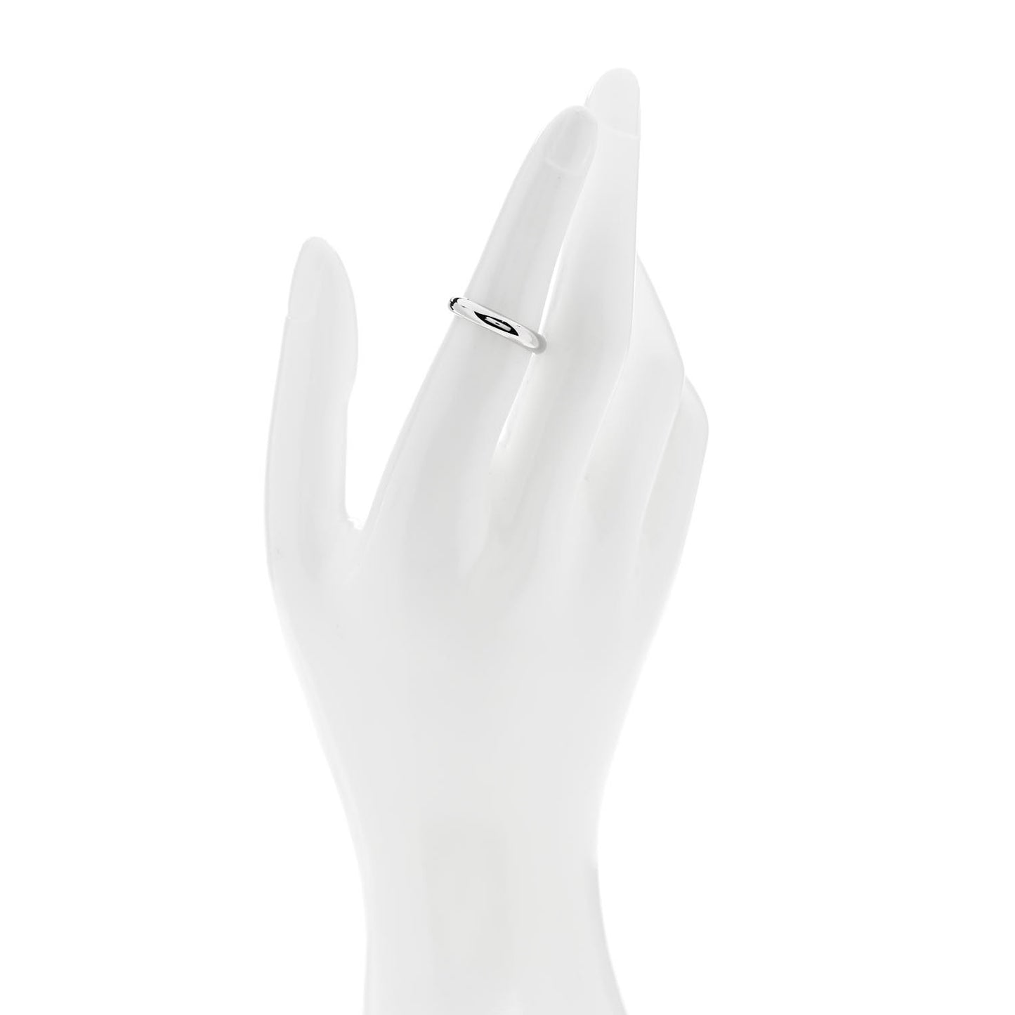Platinum 3.5mm 1895 Wedding Band Ring 52 6